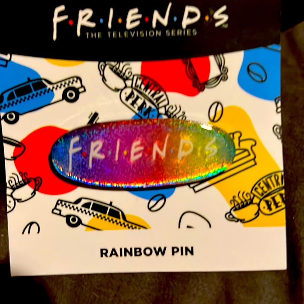 Friends Rainbow Pin